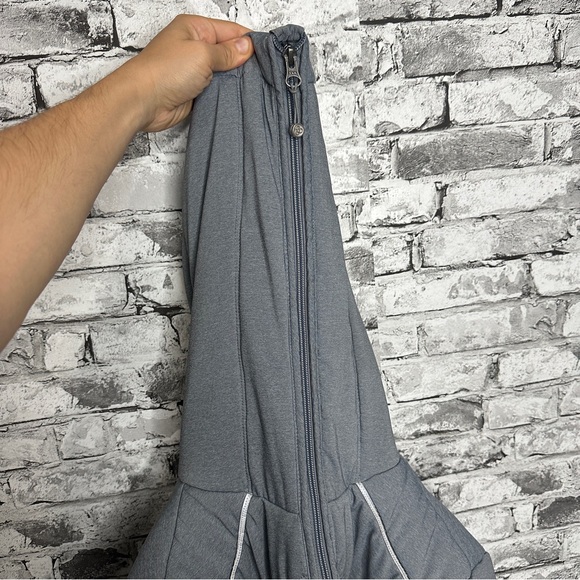 EUC Zella Women’s Daphne Hooded Charcoal Puffer Jacket Size Small (RN 58655) - Picture 14 of 16